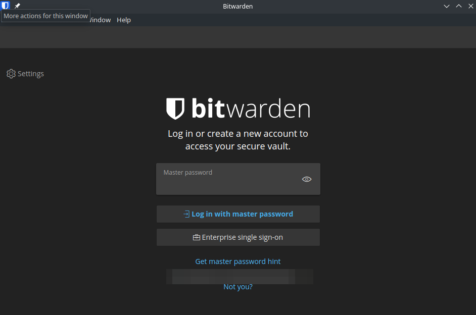 Bitwarden Password Manager
