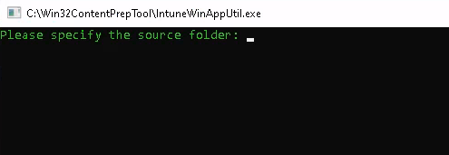Intune Win32 content prep tool