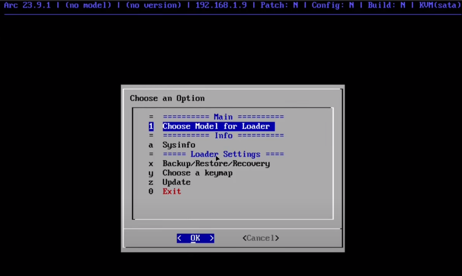 Synology Bootloader
