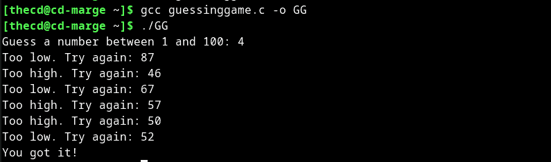 Compiling a C program with GCC on Linux