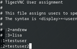 vnc connection