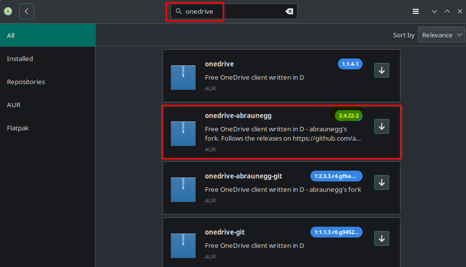 onedrive for linux install